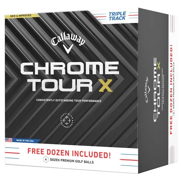 Callaway 2024 Chrome Tour X Triple Track Golf Balls