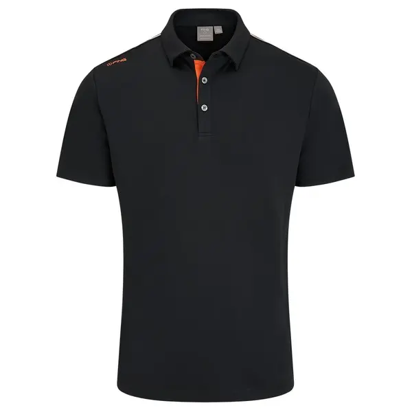 PING Rhys Polo Black Men's Golf outlet Polo Size M