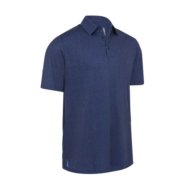 Callaway Mens Geo Print Chev Golf Polo 