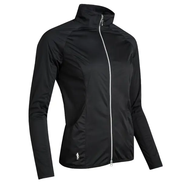 Glenmuir Ladies Poppy Zip Front Water Repellent Golf Jacket