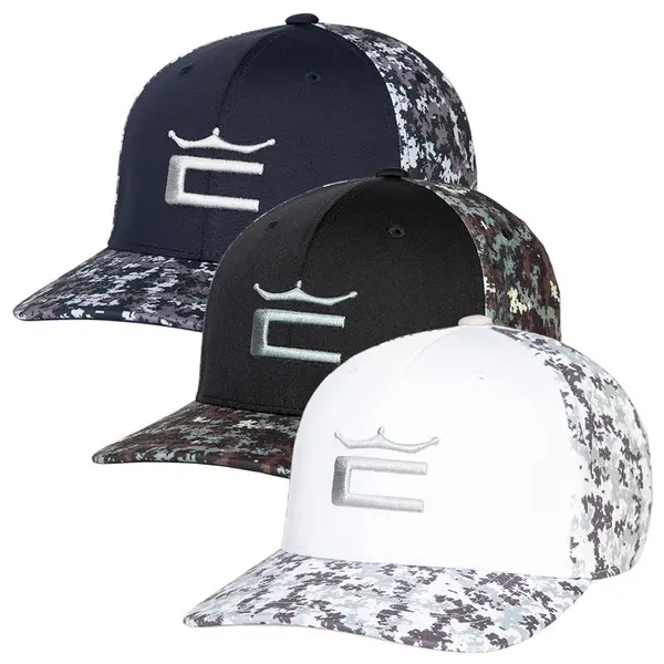 Cobra Camo Crown C Snapback Golf Cap