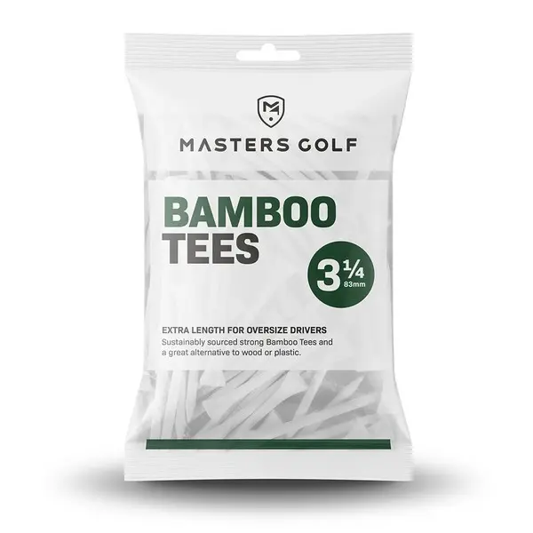 Masters Golf Bamboo Tees 3 1/4 Bag