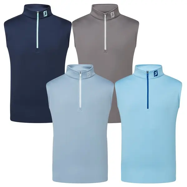 FootJoy Mens Half-Zip Knit Golf Vest