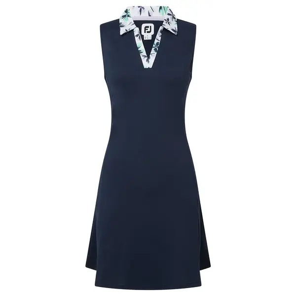 FootJoy Ladies Floral Trim Golf Dress