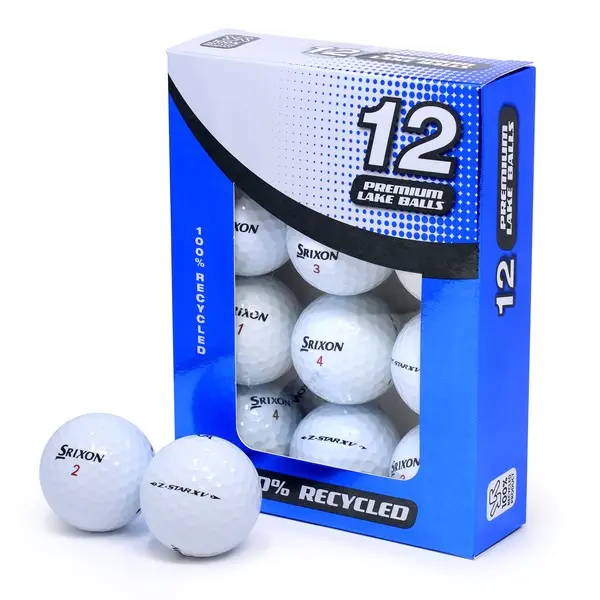 Srixon Z Star X/XV Grade A Blue Foil Lake Balls - 12 Pack