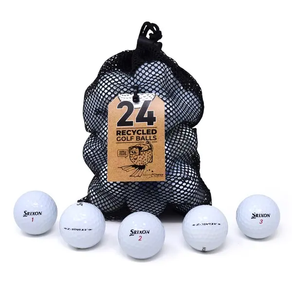 Srixon Z Star X/XV Grade A Blue Foil 24 Pack Mesh Bag Lake Balls