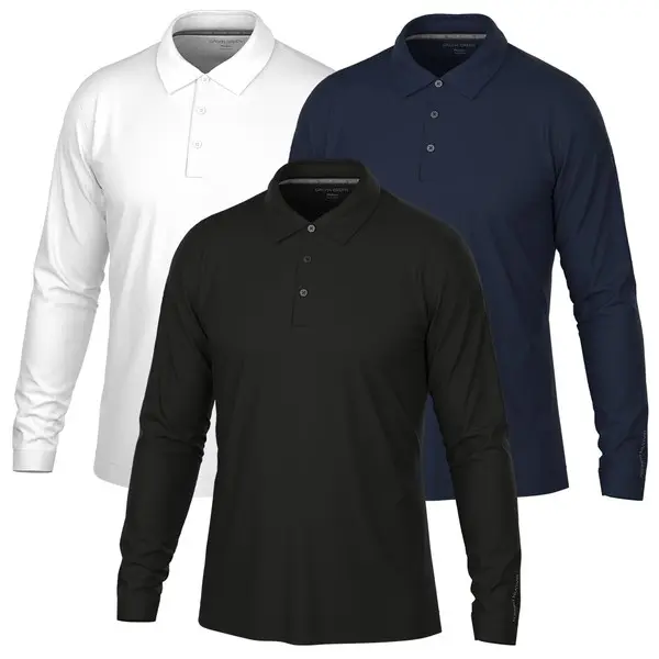 Galvin Green Michael Mens Ventil8 Plus Long Sleeve Golf Shirt