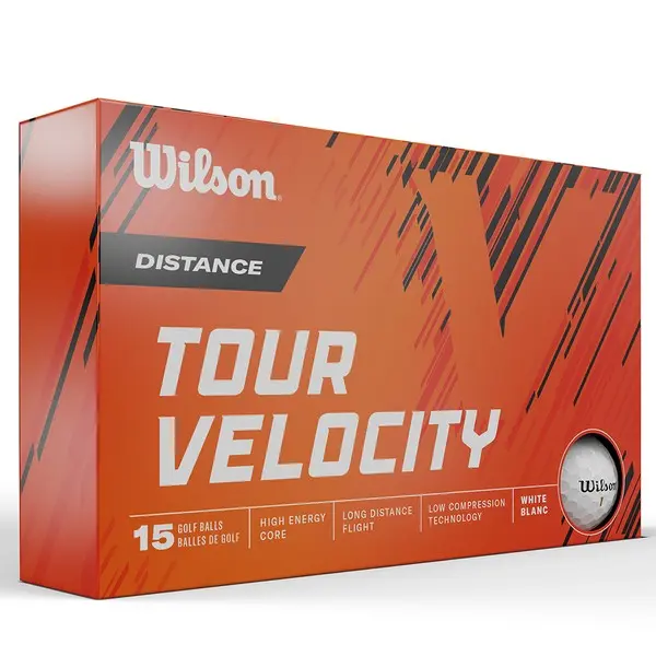 Wilson Tour Velocity Distance 15-Ball Pack