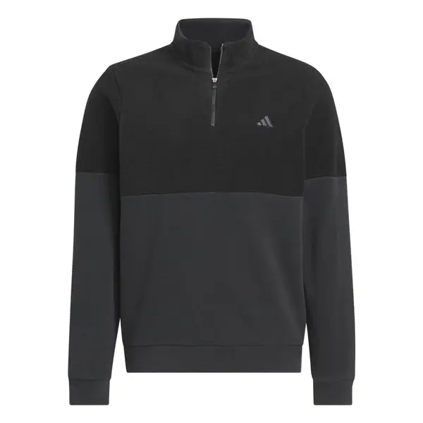 adidas Men s Ultimate365 Fleece 1 4 Zip Golf Pullover