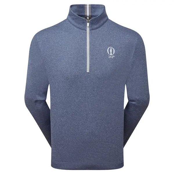 Footjoy Mens 152nd Open Ribbed Quarter Zip Chill-Out Golf Sweater