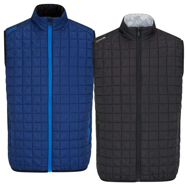 Ping Norse S6 PrimaLoft Mens Full Zip Mens Golf Vest