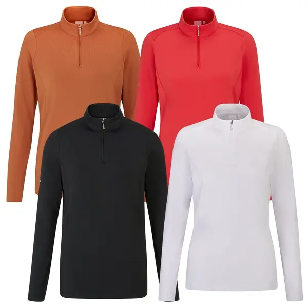 Ping SensorCool Aveline Long Sleeve Half Zip Ladies Golf Top