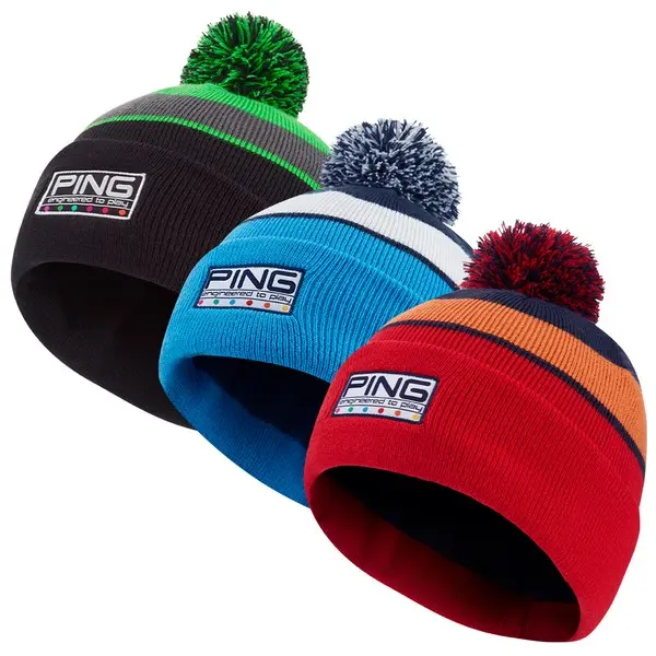 Ping Colour Code Golf Bobble Hat