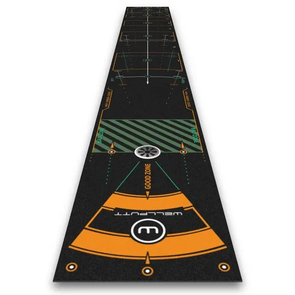 Wellputt Black Putting Mat