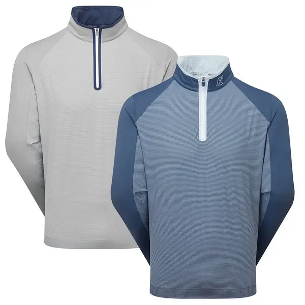 FootJoy Mens TempoSeries Mixed Texture Chill-Out Golf Pullover