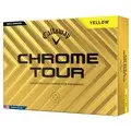 Callaway 2024 Chrome Tour Golf Balls - Yellow