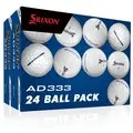 Srixon 10th Generation AD333 Pure White Golf Balls