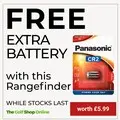 Extra FREE CR2 Battery with this Rangefinder