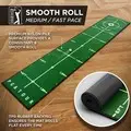 PGA Tour 8ft Deluxe Golf Putting Mat 