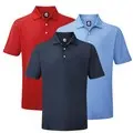 Footjoy Stretch Pique Solid Colour Athletic Fit Golf Shirt 