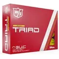 Wilson Triad Yellow12-Ball Golf Balls