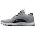  Under Armour Mens Charged Draw 2 Spikeless Golf Shoes - Mod Grey / Navy