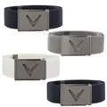 Callaway Mens V-Logo Webbed Golf Belt