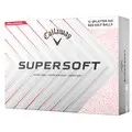 Callaway Super Soft Red Splatter Golf Balls