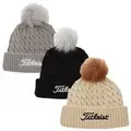 Titleist Cable Knit Pom Pom Beanie Hat