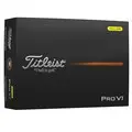 Titleist 2025  Pro V1 LOGO Yellow Golf Balls