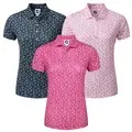 FootJoy Ladies Floral Print Golf Lisle