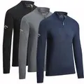 Callaway Mens Windstopper 1/4 Zip Golf Sweater 