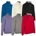 ProQuip Mens Mistral Cotton Zip Golf Sweater