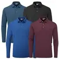 Ping Elemental Mens Long Sleeve Golf Polo Shirt 