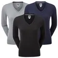 Footjoy Ladies Lambswool V Neck Pullover.