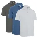 Callaway Mens Classic Jacquard Golf Polo Shirt 