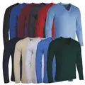 Glenmuir Mens Wilkie Merino V Neck Golf Sweater 