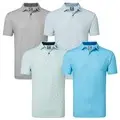 FootJoy Mens Tweed Texture Golf Polo Shirt