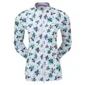 FootJoy Ladies Floral Print Full-Zip Midlayer Golf Sweater