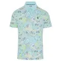 Original Penguin Mens 60's Heritage Pring Golf Polo Shirt