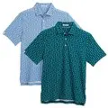 Ashworth Mens Paisley Polo Golf Shirt