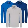 Ping Mens Lockwood Mens Long Sleeve Golf Polo Shirt