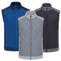 Ping Mens Aaran Full-Zip Quilted Hybrid Golf Vest