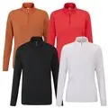 Ping SensorCool Aveline Long Sleeve Half Zip Ladies Golf Top