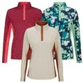 Ping SensorCool Lolette Printed Long Sleeve Ladies Golf Top 