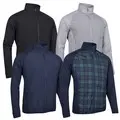 Glenmuir Mens Govan Full Zip Golf Pullover